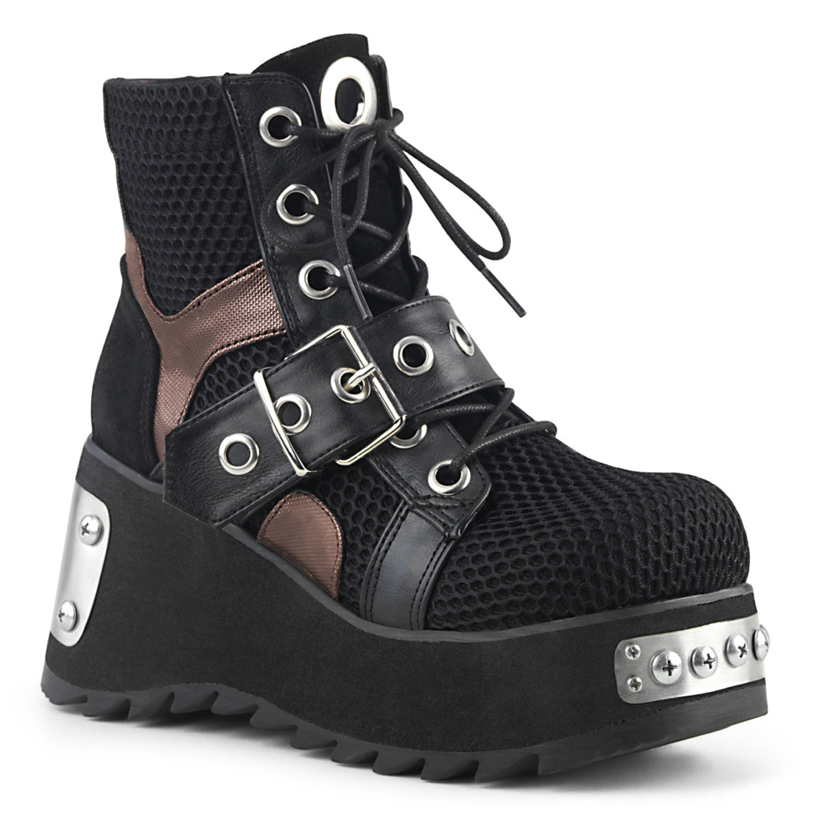 SCENE-53 *3 1/2" PF Lace-Up Ankle Boot