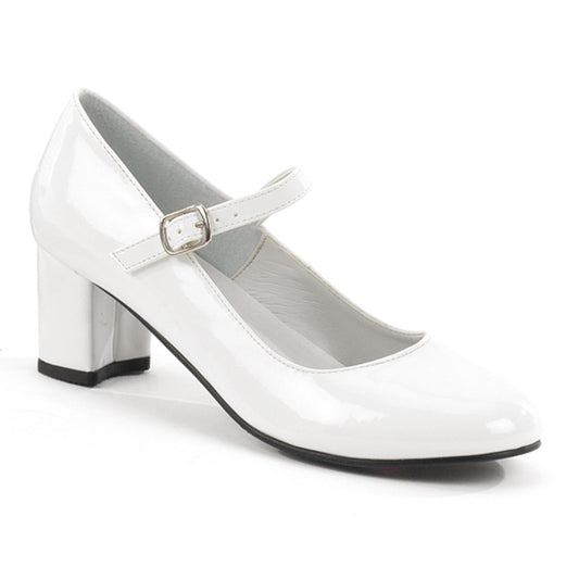 SCHOOLGIRL-50 *2" Heel Plain Mary Jane Schoolgirl Retro Shoe