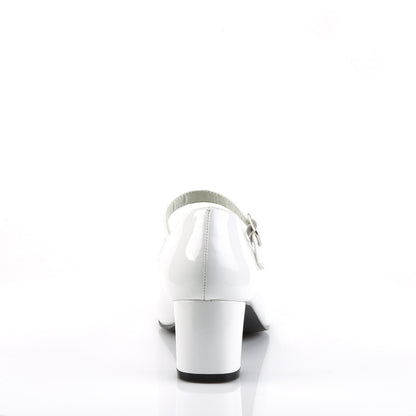 SCHOOLGIRL-50 *2" Heel Plain Mary Jane Schoolgirl Retro Shoe