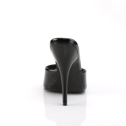 SEDUCE-101 5" Peep Toe Mule