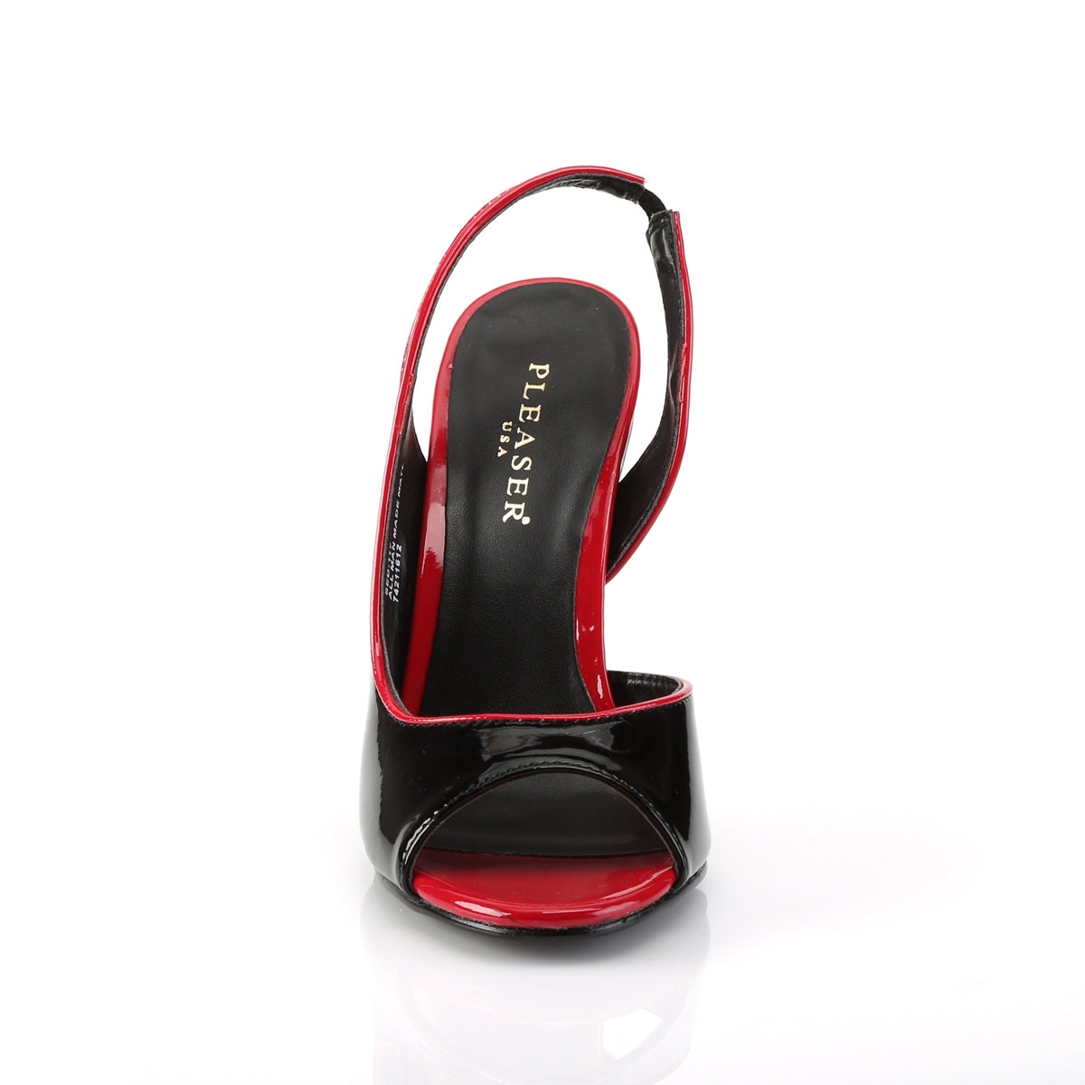 SEDUCE-117 *5" Tow-Tone Peep Toe Sling Back Sandal