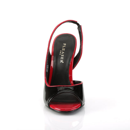 SEDUCE-117 *5" Tow-Tone Peep Toe Sling Back Sandal