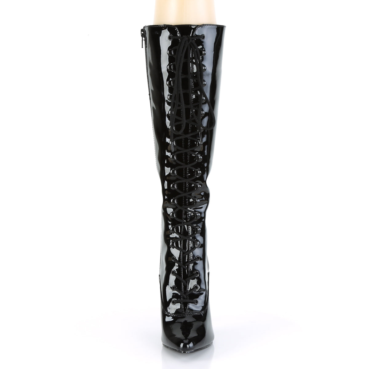 SEDUCE-2020 5" Lace Up Knee Boot, Side Zip