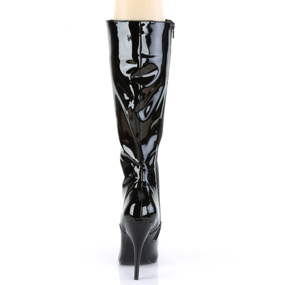 SEDUCE-2020 5" Lace Up Knee Boot, Side Zip