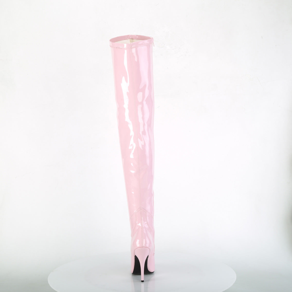 SEDUCE-3000 5" Plain Stretch Thigh Boot