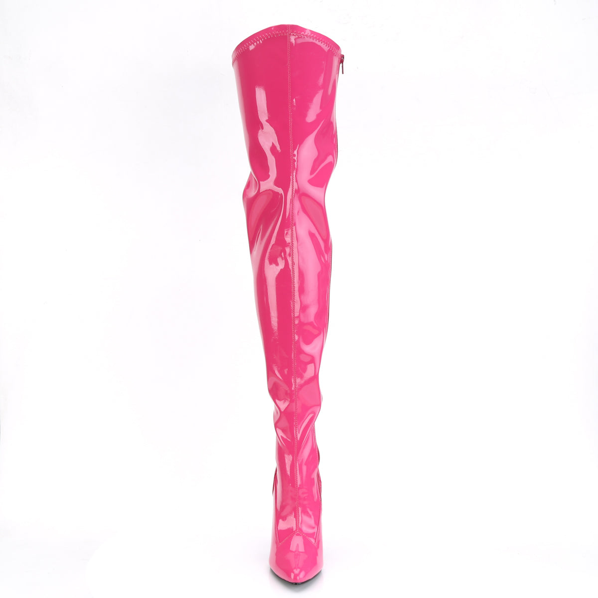SEDUCE-3000 5" Plain Stretch Thigh Boot