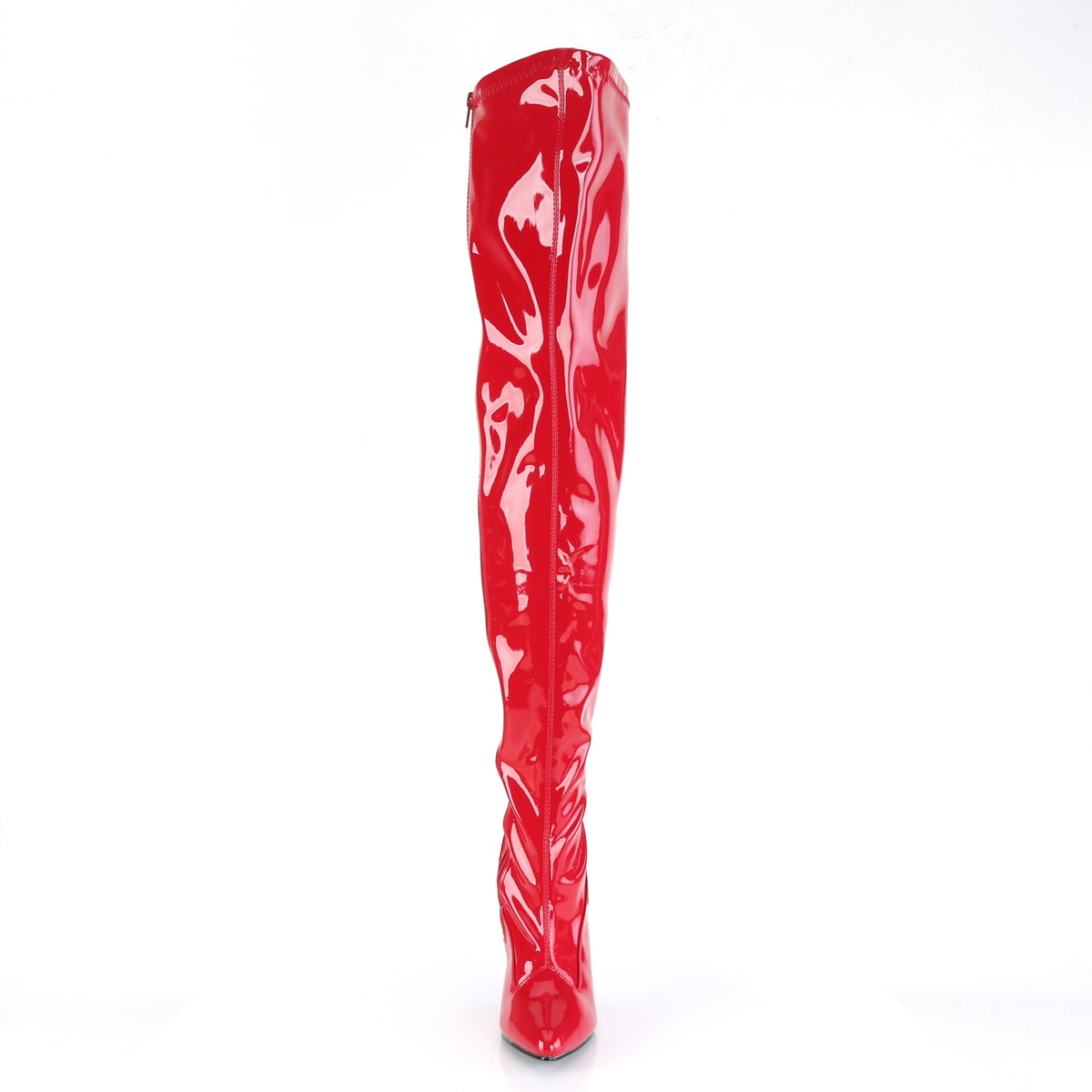 SEDUCE-3000 5" Plain Stretch Thigh Boot