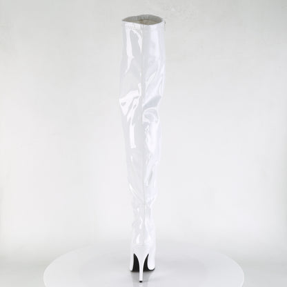 SEDUCE-3000 5" Heel Stretch Thigh High Boot, Side Zip