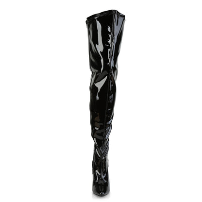 SEDUCE-3000WC *5" Heel Stretch Wide Calf Thigh Boot, Side Zip