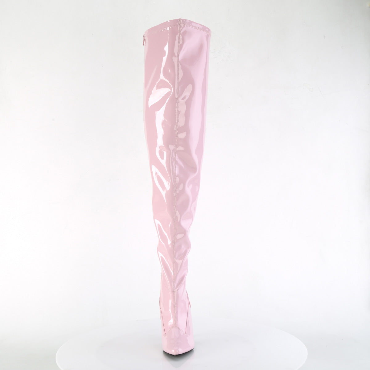 SEDUCE-3000WC 5" Heel Stretch Wide Calf Thigh Boot, Side Zip