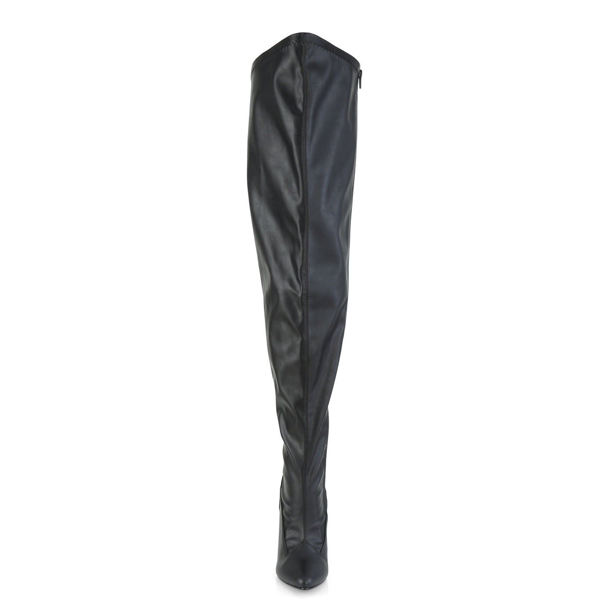 SEDUCE-3000WC 5" Heel Stretch Wide Calf Thigh Boot, Side Zip
