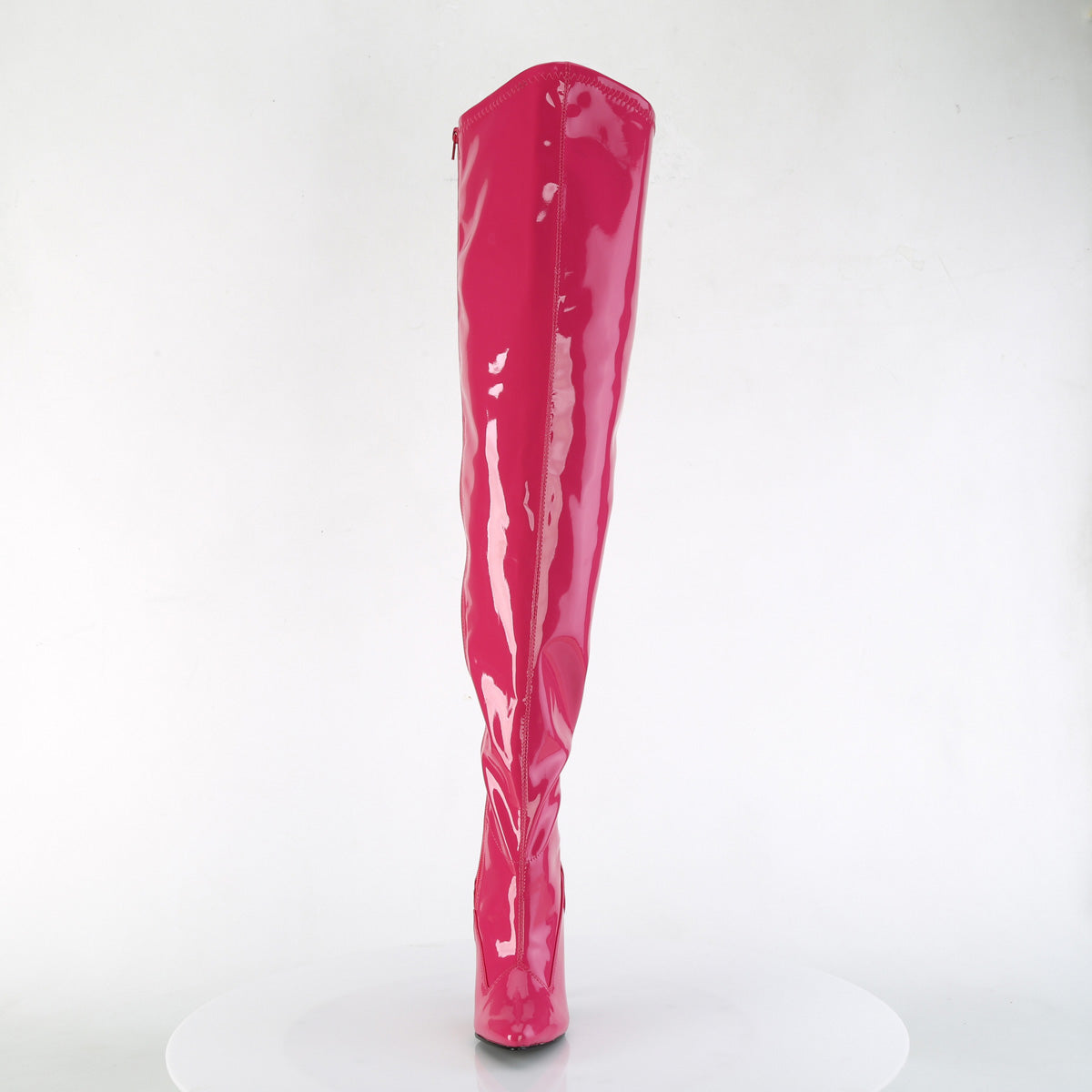 SEDUCE-3000WC 5" Heel Stretch Wide Calf Thigh Boot, Side Zip