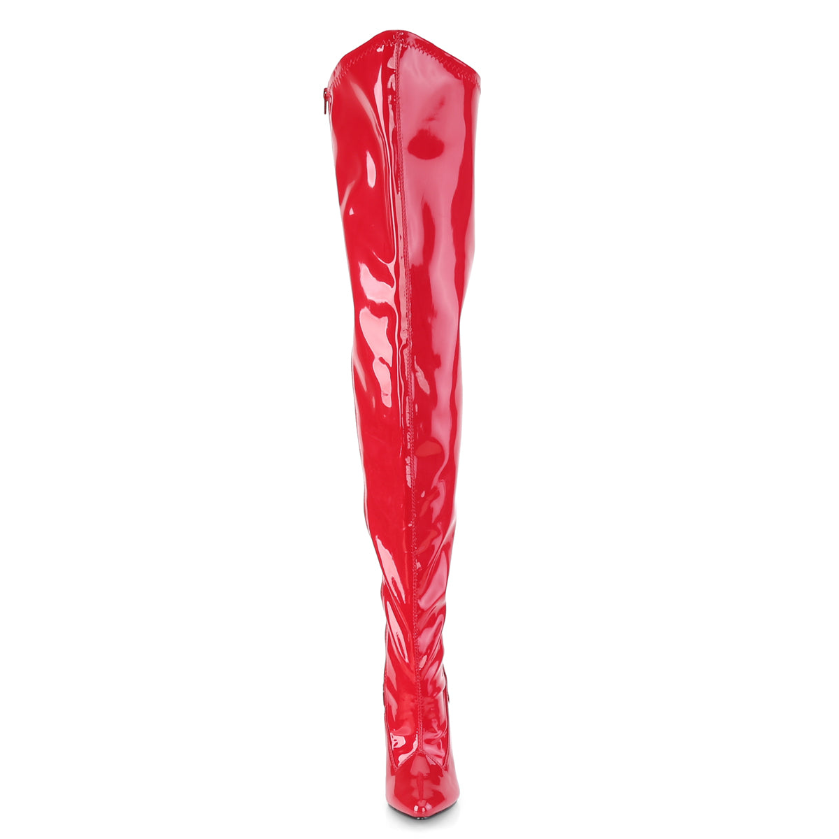 SEDUCE-3000WC 5" Heel Stretch Wide Calf Thigh Boot, Side Zip