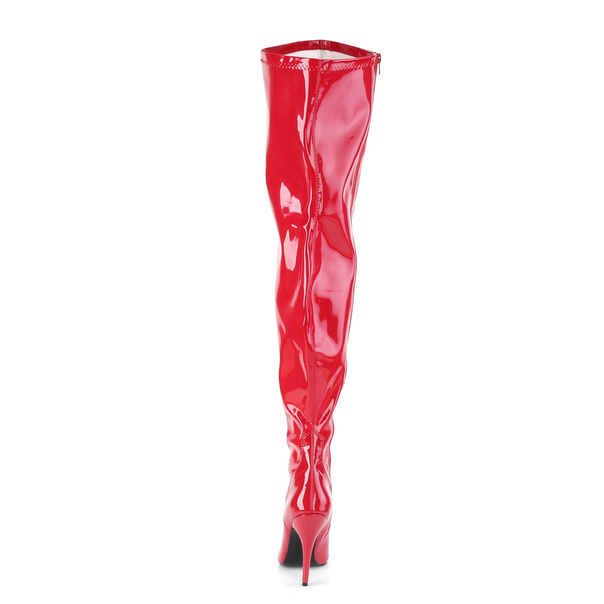 SEDUCE-3000WC *5" Heel Stretch Wide Calf Thigh Boot, Side Zip