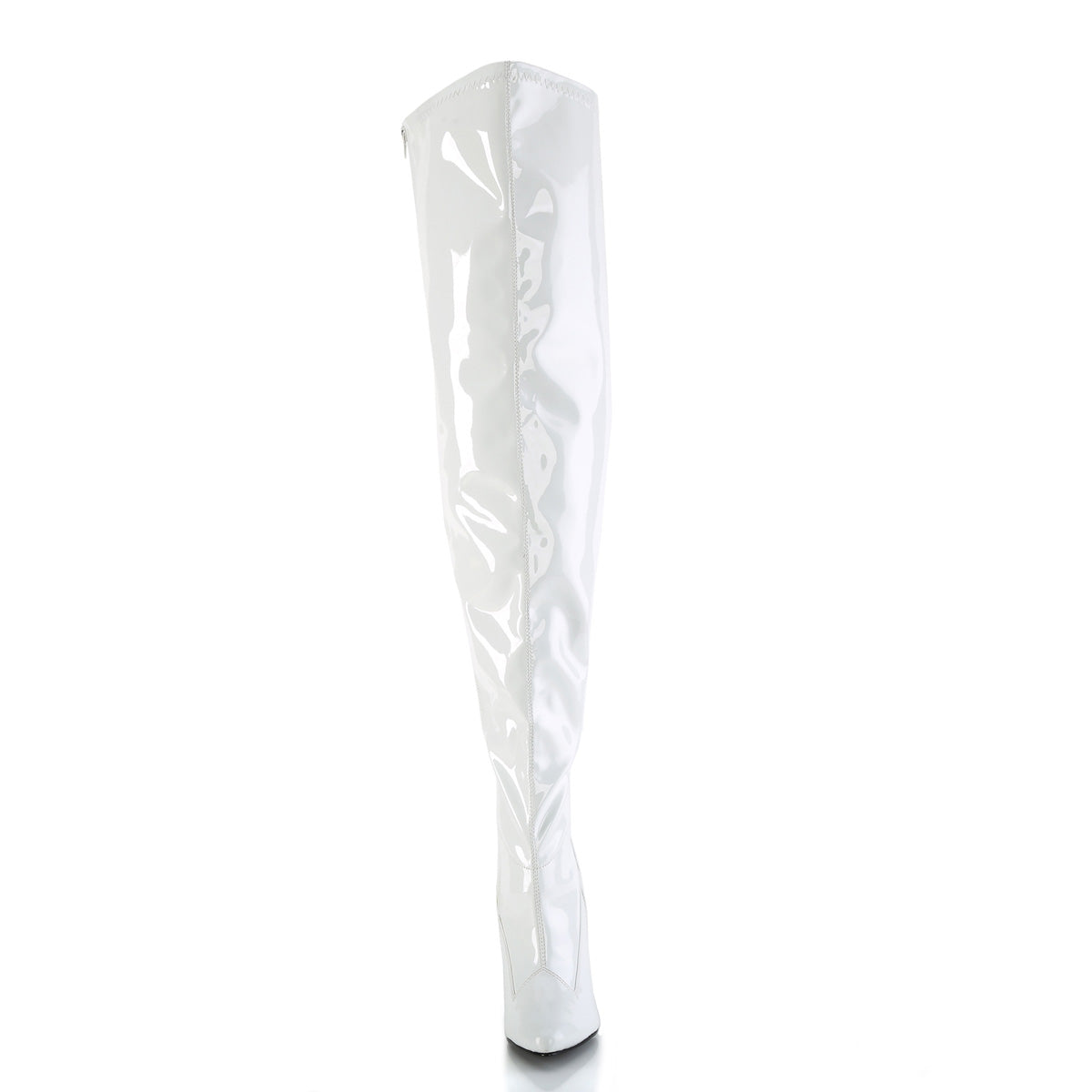 SEDUCE-3000WC *5" Heel Stretch Wide Calf Thigh Boot, Side Zip