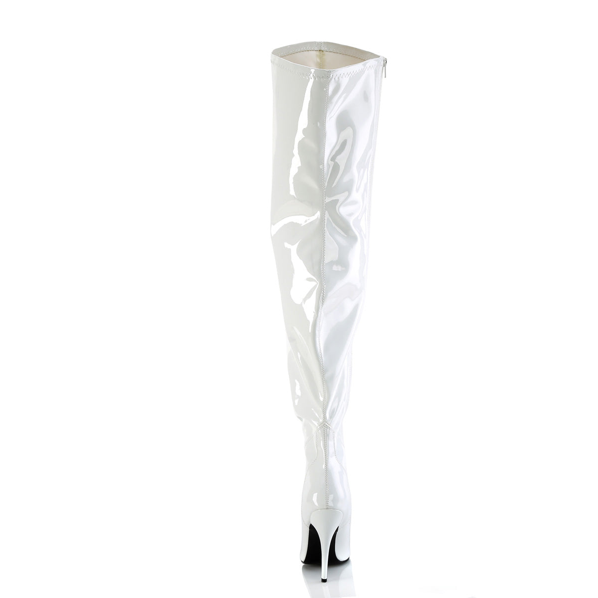 SEDUCE-3000WC *5" Heel Stretch Wide Calf Thigh Boot, Side Zip