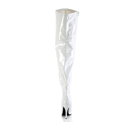 SEDUCE-3000WC *5" Heel Stretch Wide Calf Thigh Boot, Side Zip