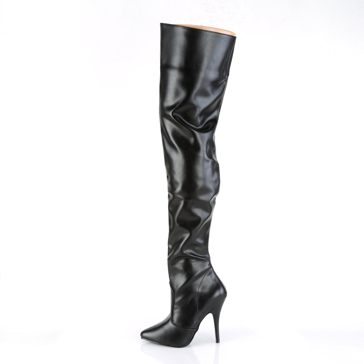 SEDUCE-3010 5" Plain Thigh Boot