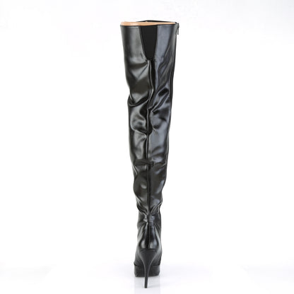 SEDUCE-3010 5" Plain Thigh Boot