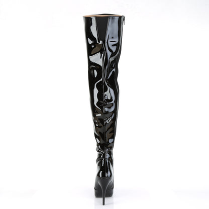 SEDUCE-3010 5" Plain Thigh Boot