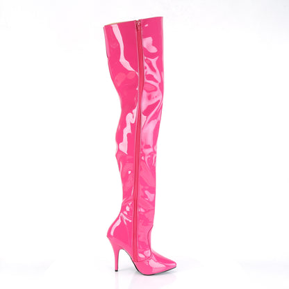 SEDUCE-3010 5" Classic Plain Thigh Boot