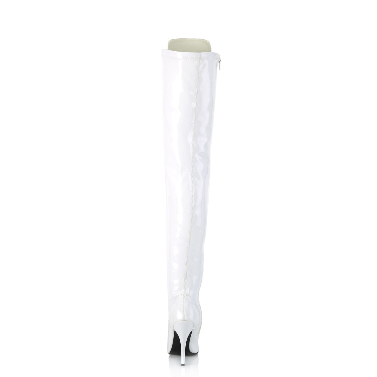 SEDUCE-3024 5" D-Ring Stretch Thigh BT, Side Zip