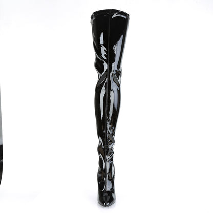 SEDUCE-3063 5" Open Back D-Ring Stretch Thigh BT