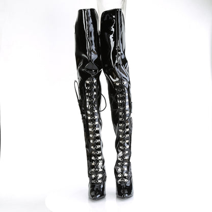 SEDUCE-3082 *5" Heel Lace-Up Thigh High Boot