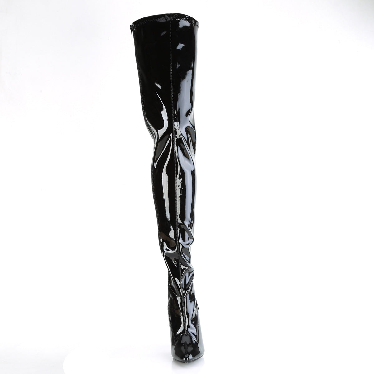 SEDUCE-4000 5" Heel Stretch Crotch Boot, Side Zip