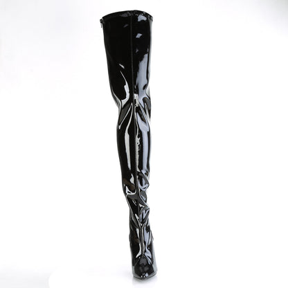 SEDUCE-4000 5" Heel Stretch Crotch Boot, Side Zip