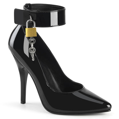 SEDUCE-432 5" Heel Wide Band Ankle Cuff Pump