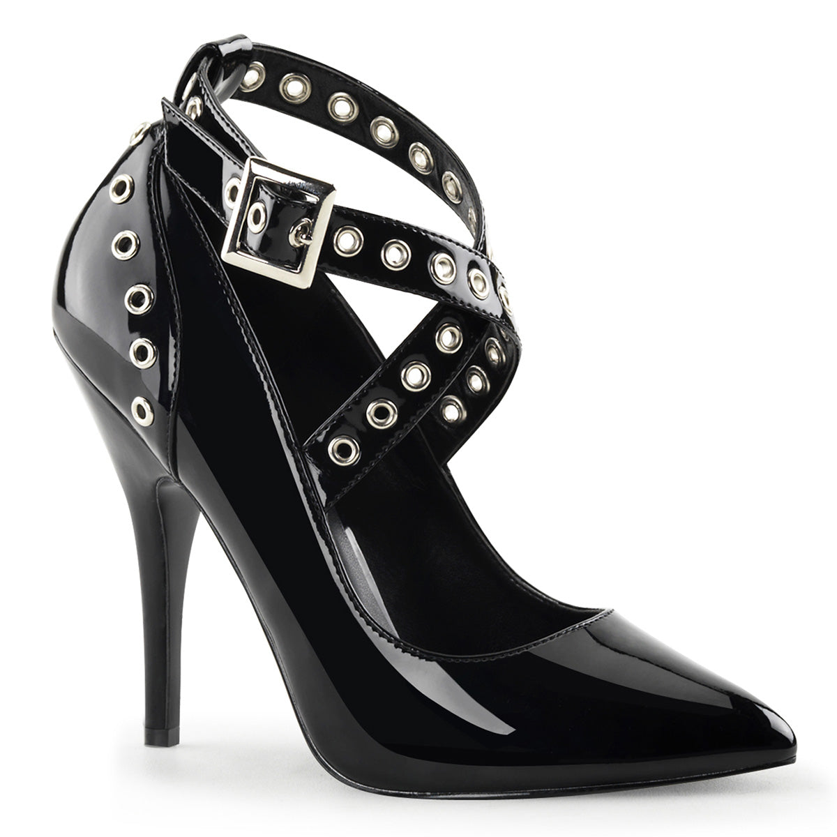 SEDUCE-443 5" Crisscross Pump W/ Eyelet-Hole Punch