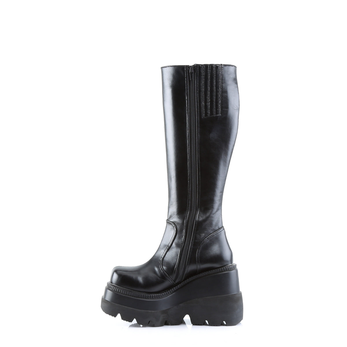 SHAKER-100 4 1/2" PF Goth Punk Lolita Knee BT