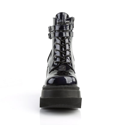 SHAKER-52 4 1/2" Wedge PF Ankle Boot, Side Zip