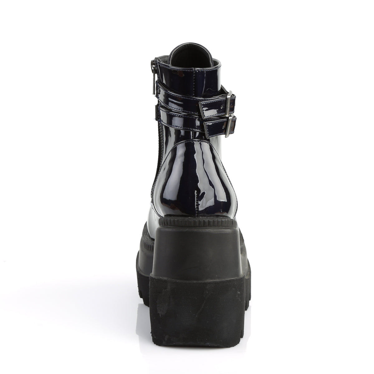 SHAKER-52 4 1/2" Wedge PF Ankle Boot, Side Zip