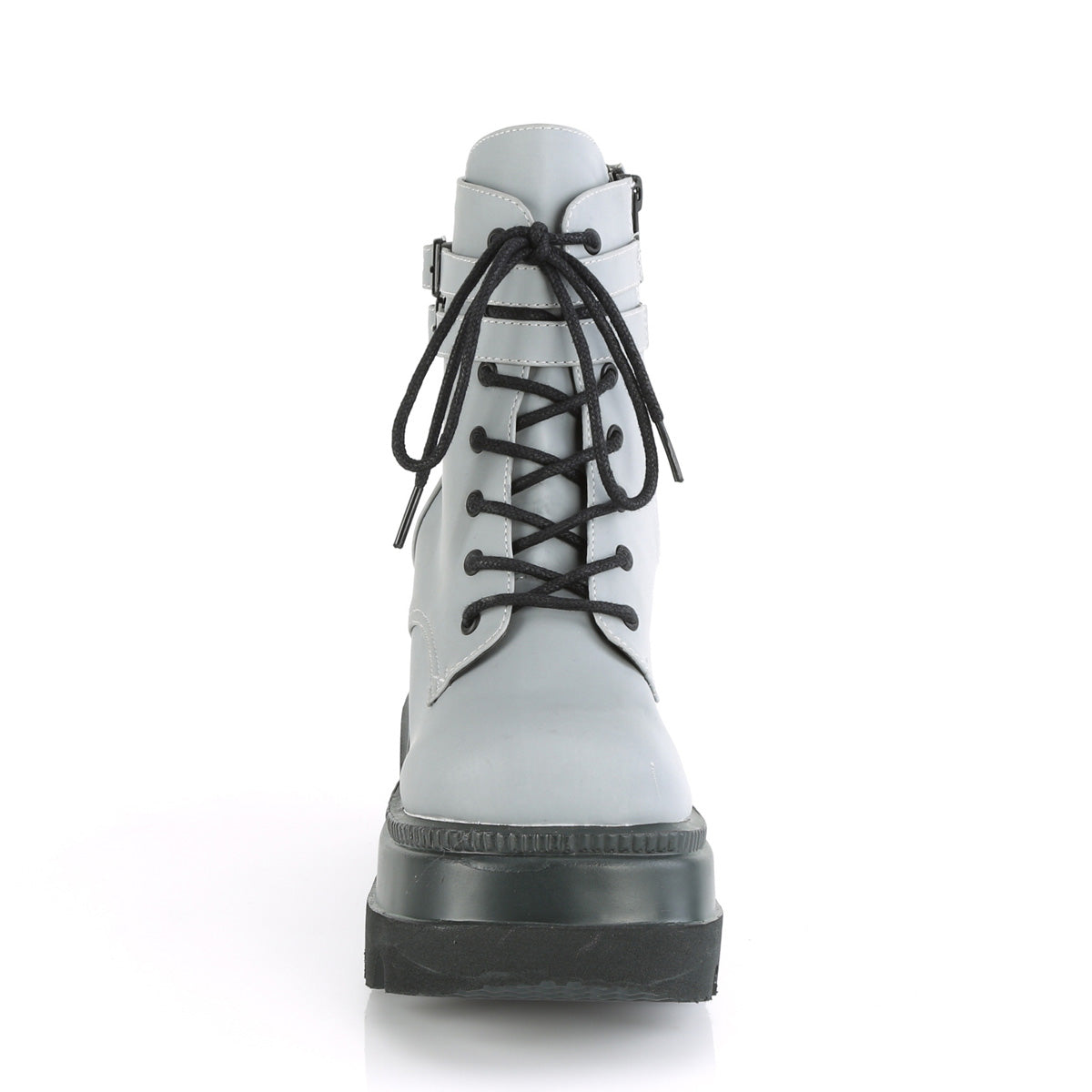 SHAKER-52 4 1/2" Wedge PF Ankle Boot, Side Zip