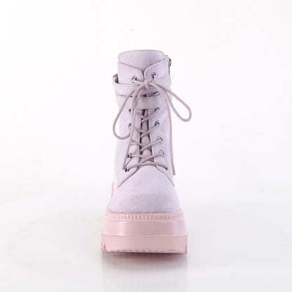 SHAKER-52 4 1/2" Wedge PF Ankle Boot, Side Zip