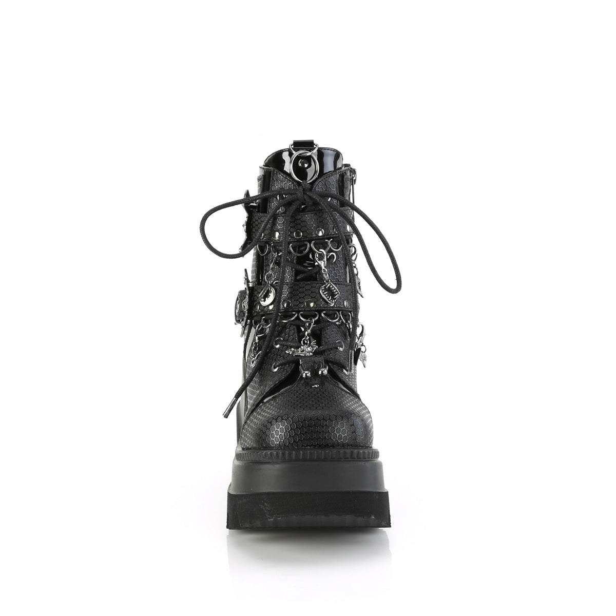 SHAKER-66 4 1/2" Wedge PF Ankle Boot, Side Zip