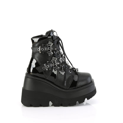 SHAKER-66 4 1/2" Wedge PF Ankle Boot, Side Zip