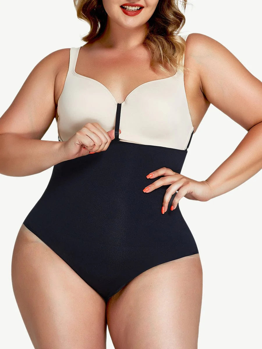 Women's Shapewear Seamless Plus Size Buckle Panty