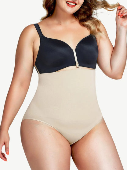 Women's Shapewear Seamless Plus Size Buckle Panty