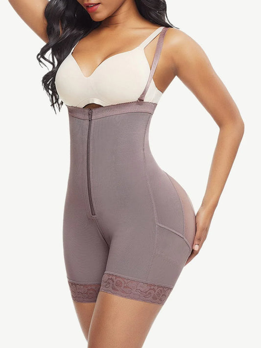 Big Size Shapewear for Women Tummy Control Buttock Lifter Detachable Straps