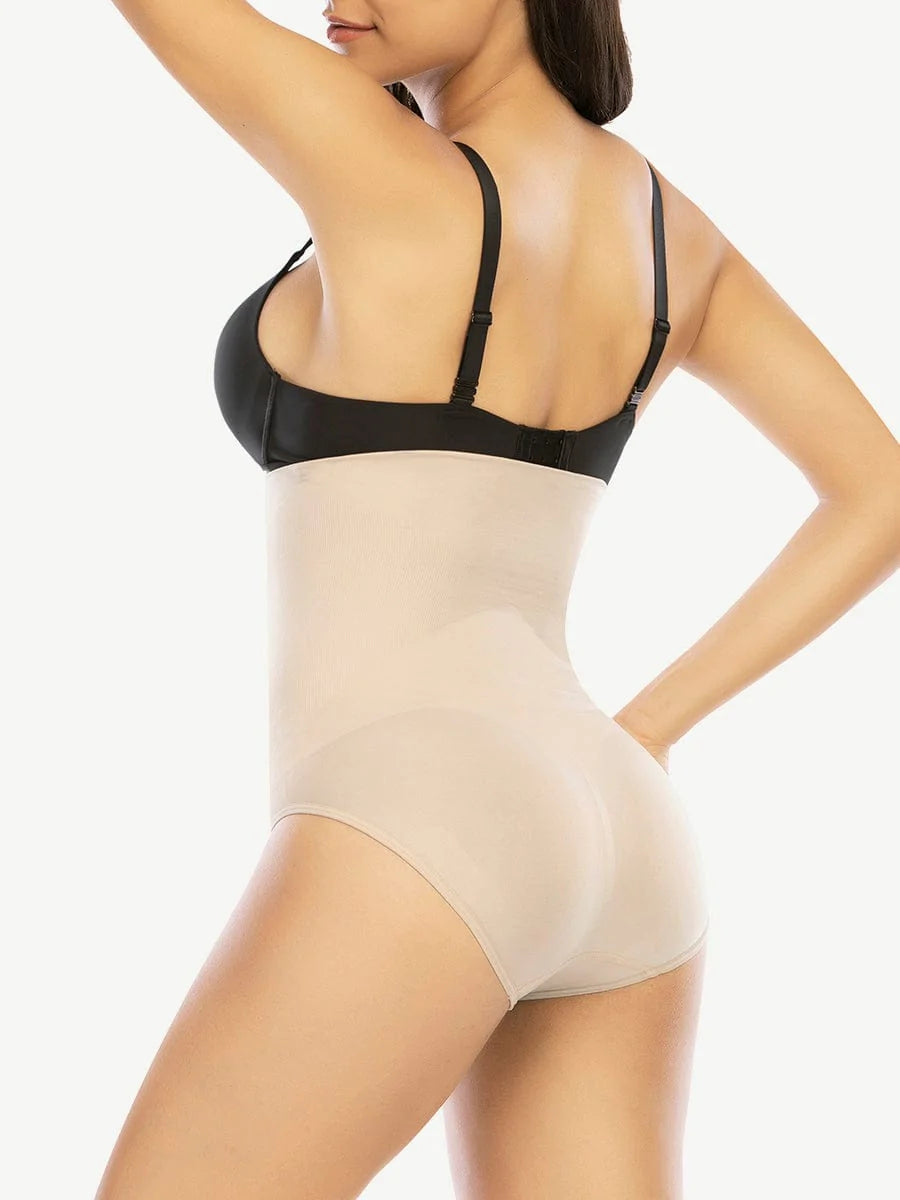 Women's Shapewear Seamless Plus Size Buckle Panty