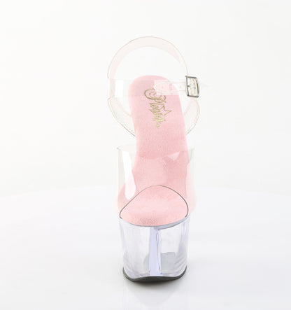 SKY-308 7" Heel, 2 3/4" PF Ankle Strap Sandal