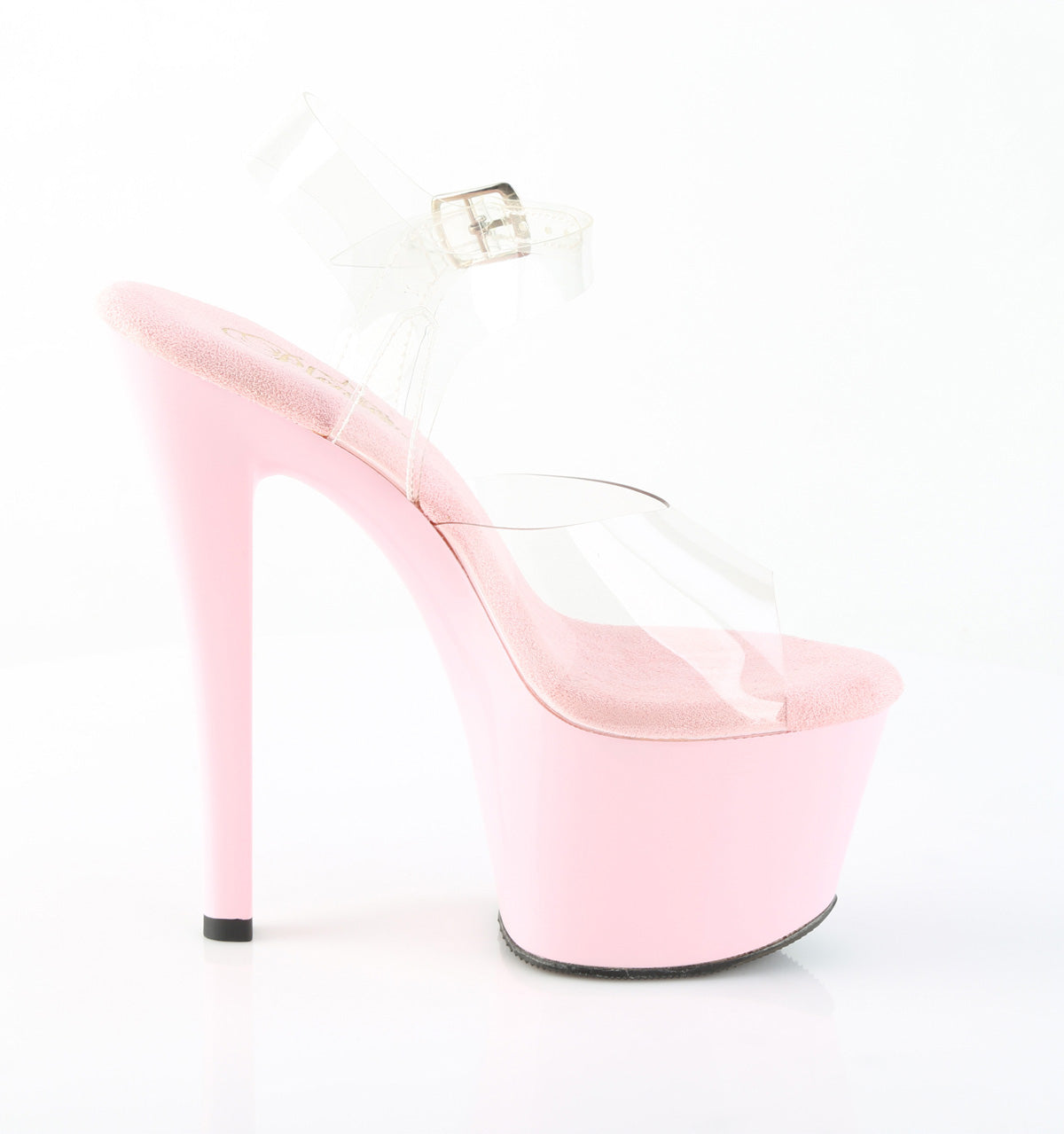 SKY-308 7" Heel, 2 3/4" PF Ankle Strap Sandal