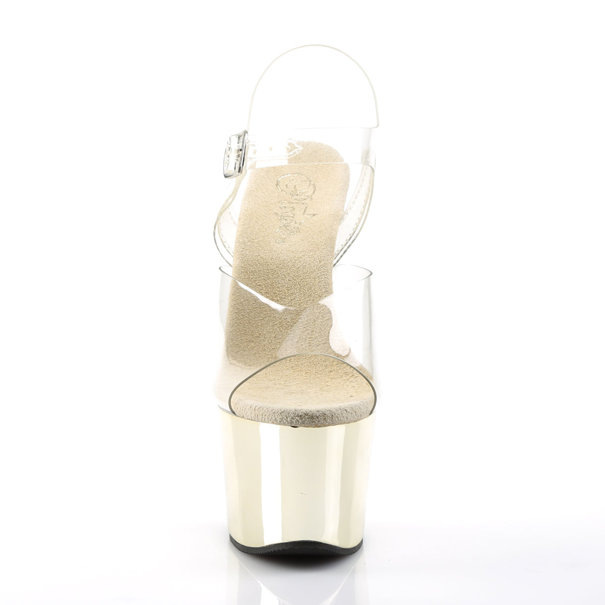 SKY-308 7" Heel, 2 3/4" PF Ankle Strap Sandal