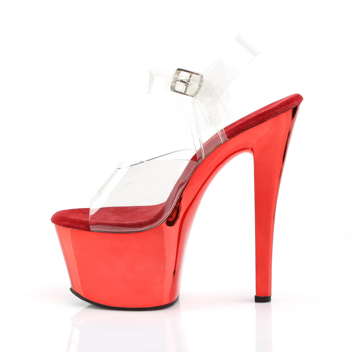SKY-308 *7" Heel, 2 3/4" PF Ankle Strap Sandal