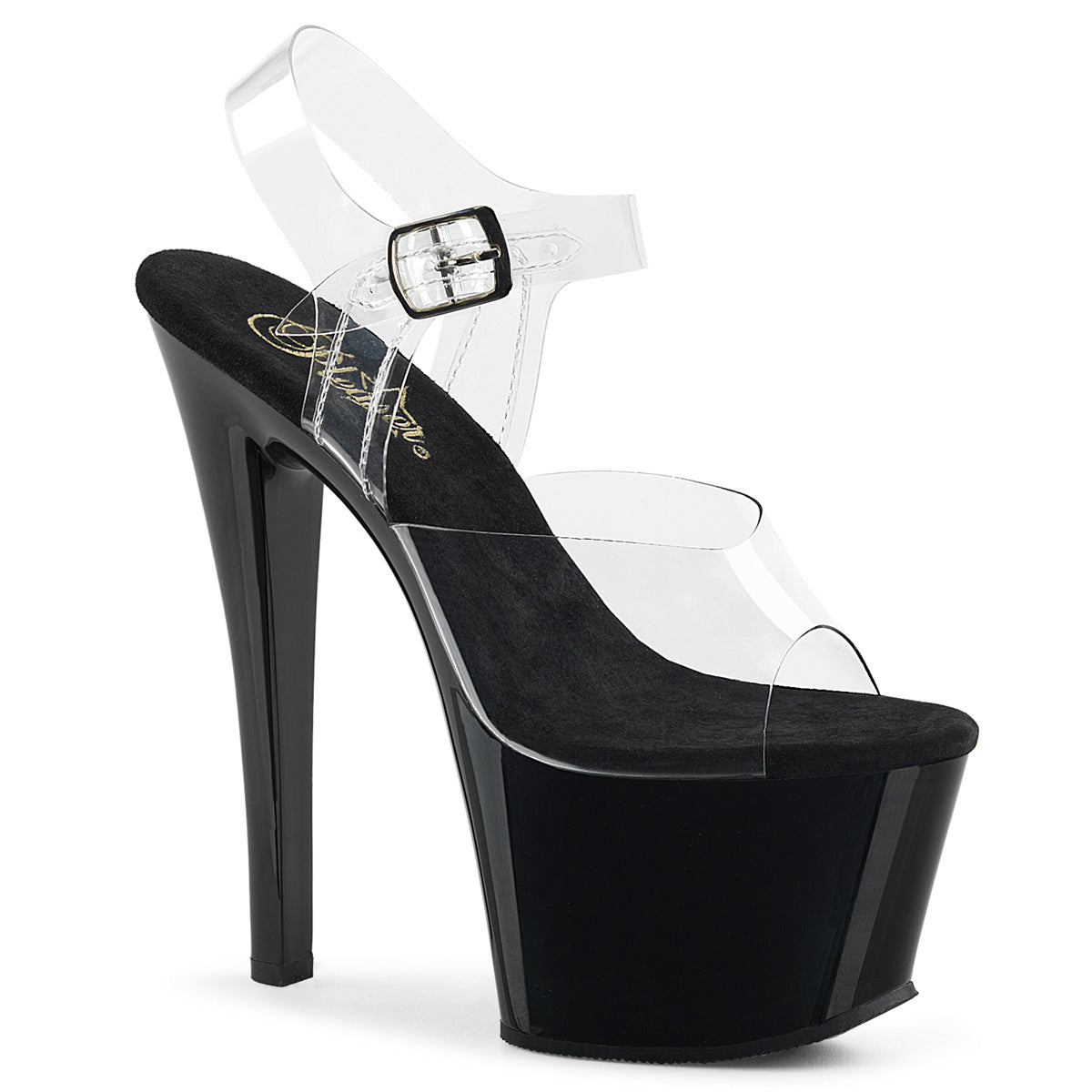 SKY-308 7" Heel, 2 3/4" PF Ankle Strap Sandal