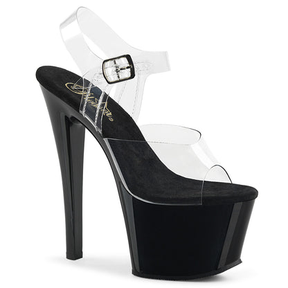 SKY-308 7" Heel, 2 3/4" PF Ankle Strap Sandal