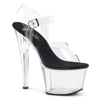 SKY-308 7" Heel, 2 3/4" PF Ankle Strap Sandal